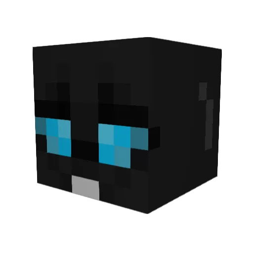 declanwood Minecraft avatar head, 3D render
