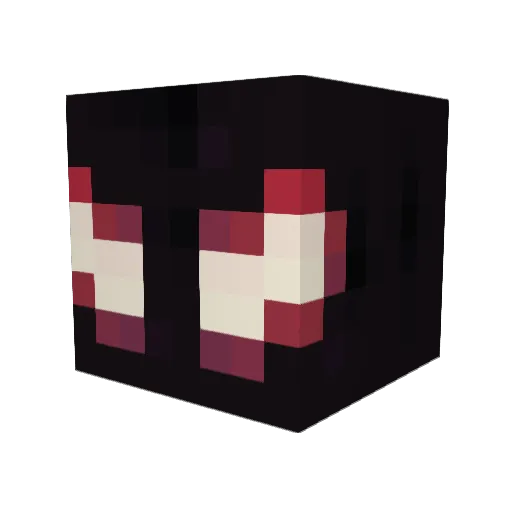 decreasefizz Minecraft avatar head, 3D render