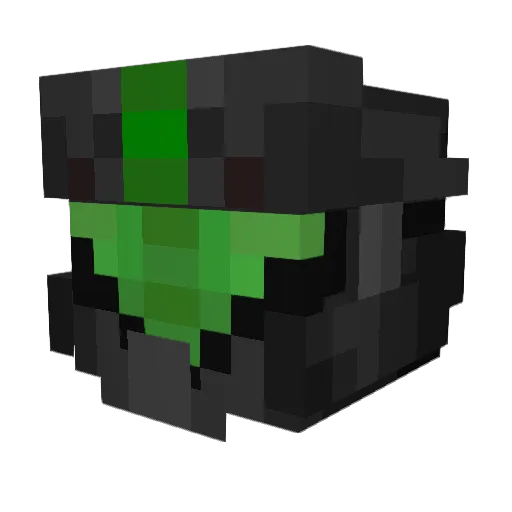 dededu974 Minecraft avatar head, 3D render