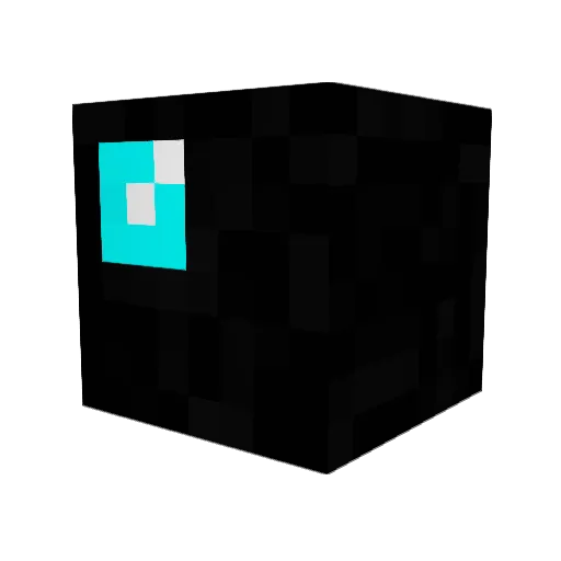 dedgroove Minecraft avatar head, 3D render