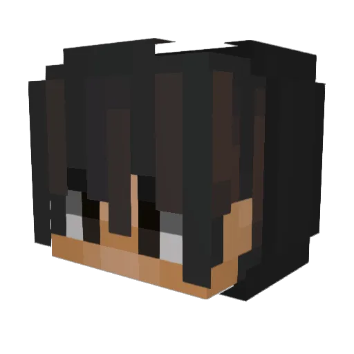 dedhec Minecraft avatar head, 3D render
