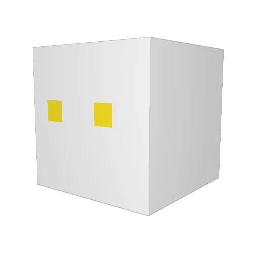 dedhunter Minecraft avatar head, 3D render