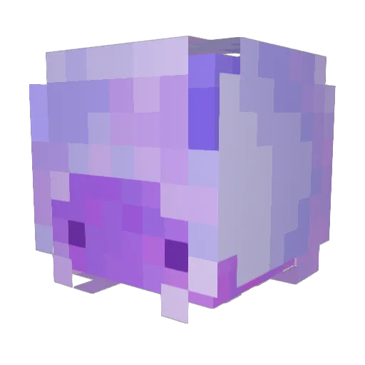 deedewlyx Minecraft avatar head, 3D render