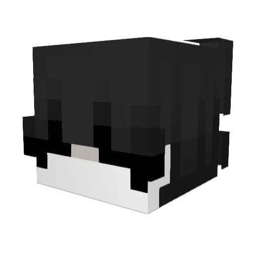 deeevvvv Minecraft avatar head, 3D render