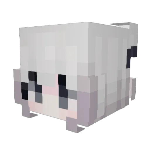 deemonreclaim Minecraft avatar head, 3D render