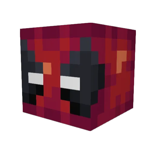 deepzima Minecraft avatar head, 3D render