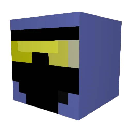 deer_head_5000 Minecraft avatar head, 3D render