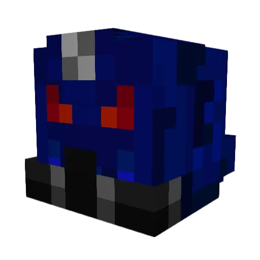 deermouse Minecraft avatar head, 3D render