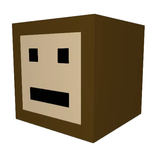 deeznoots21 Minecraft avatar head, 3D render
