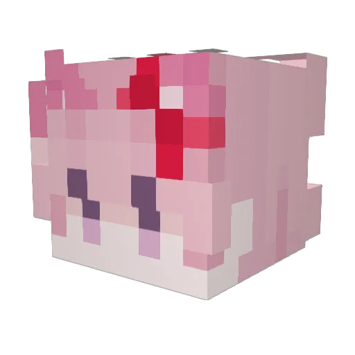 defian2tGolden Minecraft avatar head, 3D render