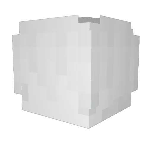 defplus1 Minecraft avatar head, 3D render