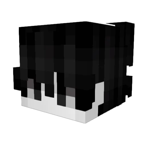 defuntorio Minecraft avatar head, 3D render