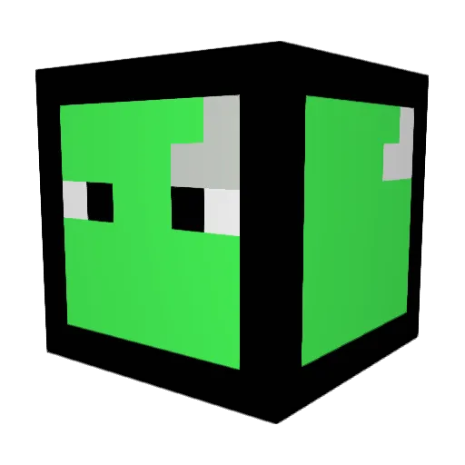 degeneratematter Minecraft avatar head, 3D render