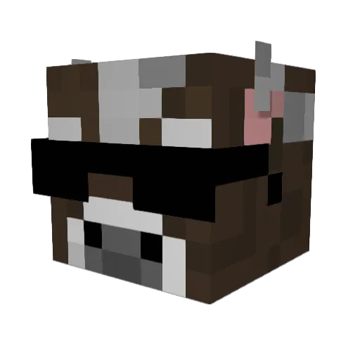 deglas258 Minecraft avatar head, 3D render
