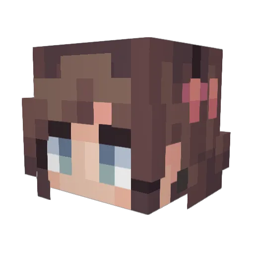 degree248 Minecraft avatar head, 3D render
