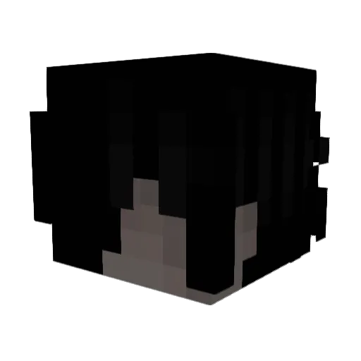 dehaatuzcuu Minecraft avatar head, 3D render