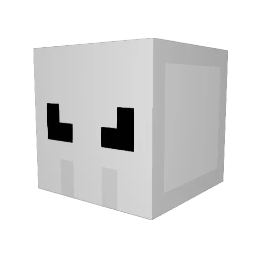deinNugget Minecraft avatar head, 3D render