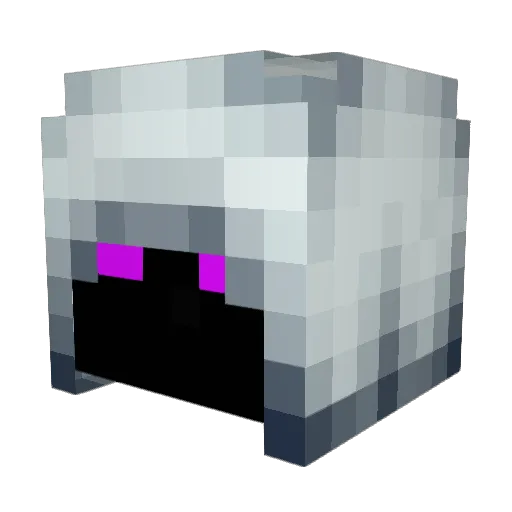 dek900 Minecraft avatar head, 3D render