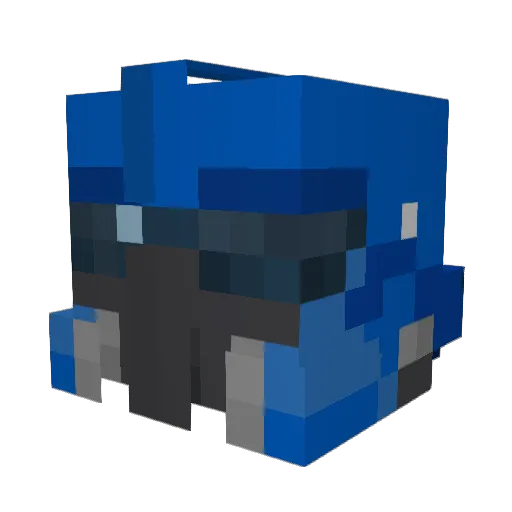 dekerooski Minecraft avatar head, 3D render