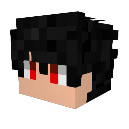 deki5361 Minecraft avatar head, 3D render