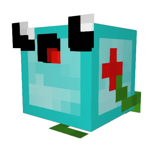 deky01 Minecraft avatar head, 3D render