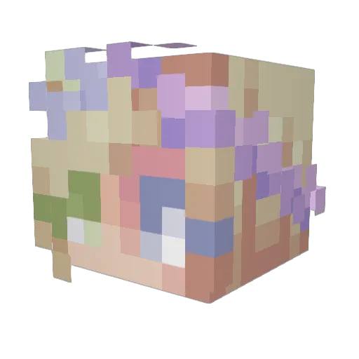 delaneybeal Minecraft avatar head, 3D render
