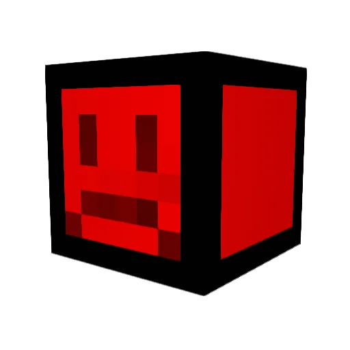 delaoxx Minecraft avatar head, 3D render