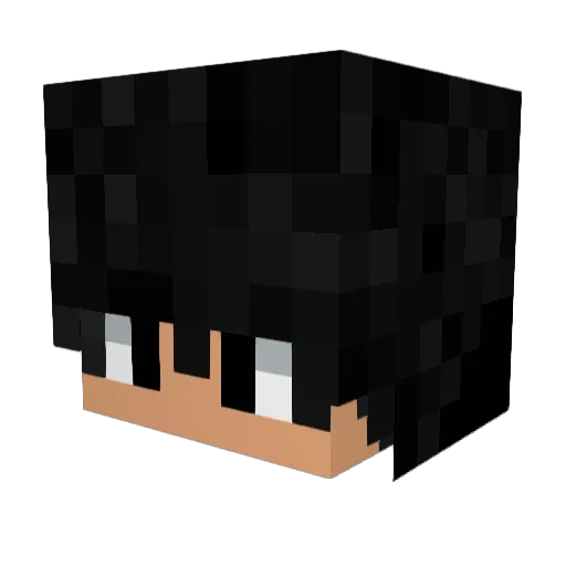 delauflahm Minecraft avatar head, 3D render