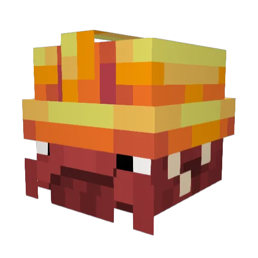 deletedaccount43 Minecraft avatar head, 3D render