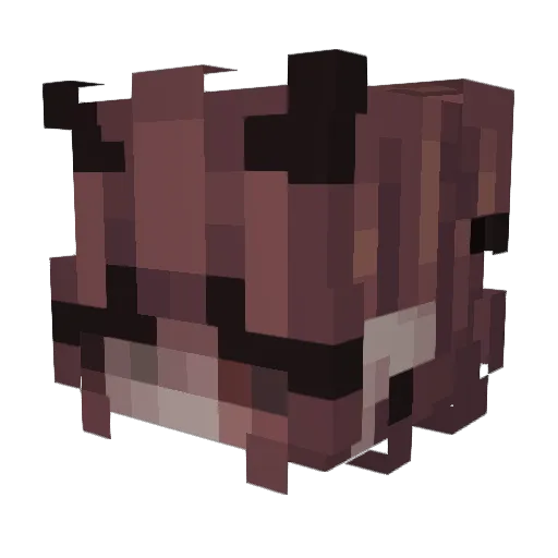 delicateghxst Minecraft avatar head, 3D render