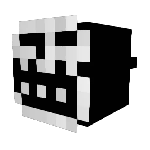 deliciouscherry Minecraft avatar head, 3D render