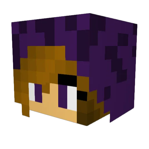 delilah_smith Minecraft avatar head, 3D render