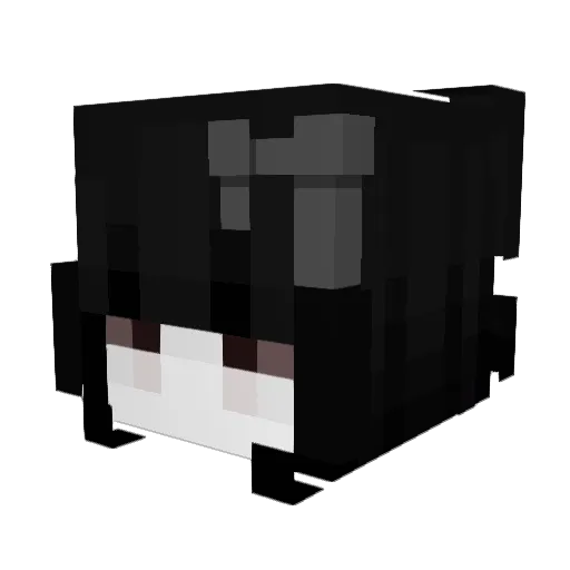 deliriousnextdo Minecraft avatar head, 3D render
