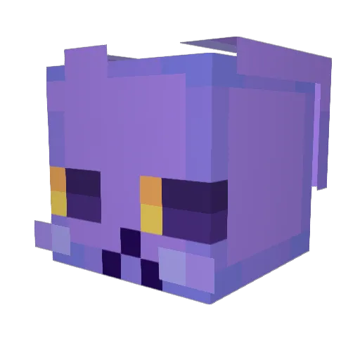 delishpanda Minecraft avatar head, 3D render