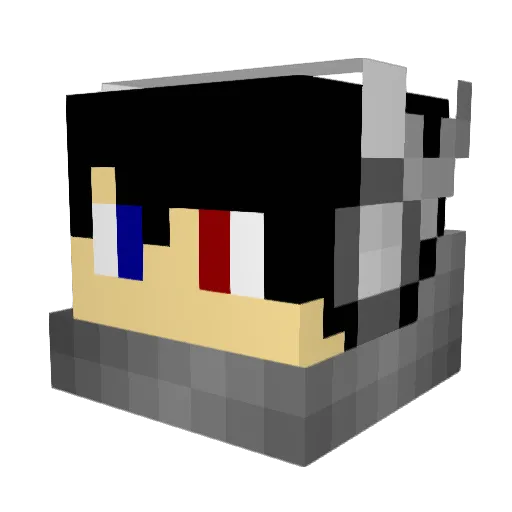 deliverence1013 Minecraft avatar head, 3D render