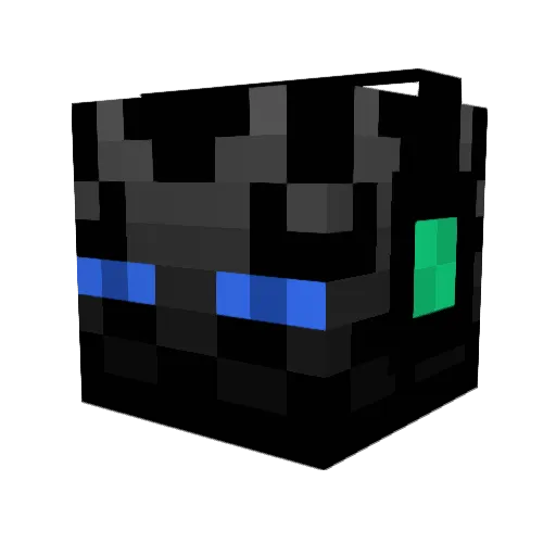 delomx30 Minecraft avatar head, 3D render