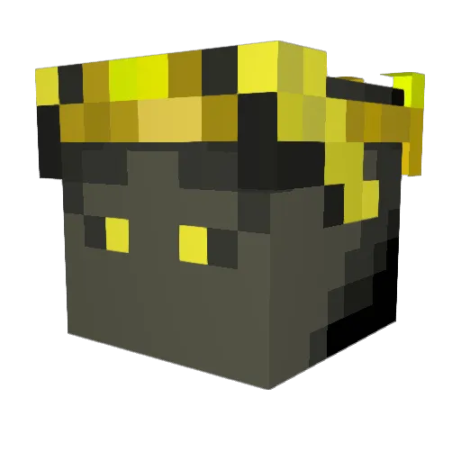delovero Minecraft avatar head, 3D render