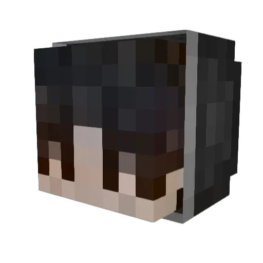 delta2010 Minecraft avatar head, 3D render