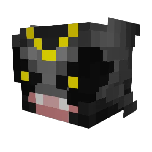 delta8228 Minecraft avatar head, 3D render