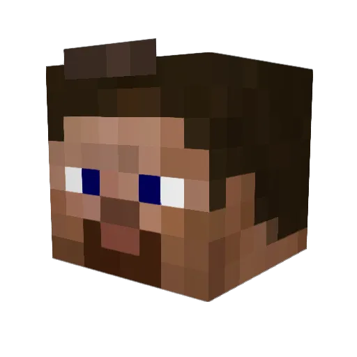 deltabravo12 Minecraft avatar head, 3D render