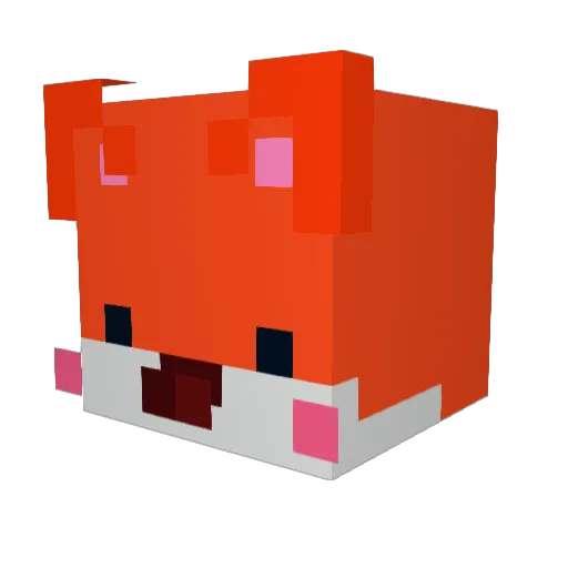 demi_soup Minecraft avatar head, 3D render