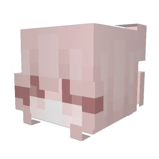 demidevil444 Minecraft avatar head, 3D render