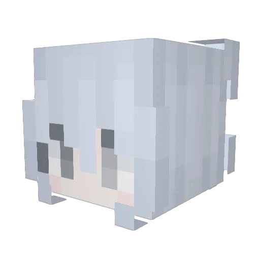 demirep94 Minecraft avatar head, 3D render