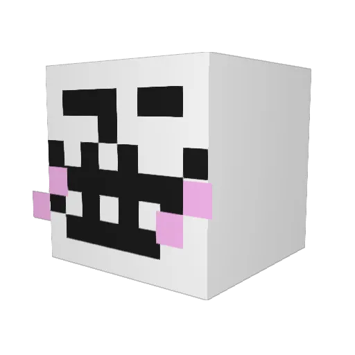 demitri02 Minecraft avatar head, 3D render