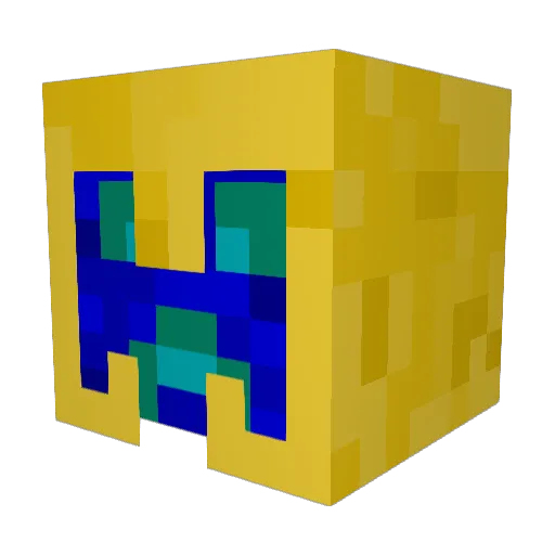 demon12a1 Minecraft avatar head, 3D render