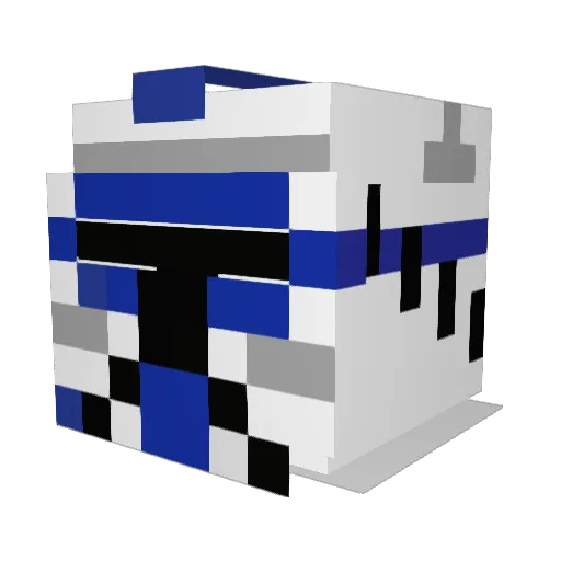 demon6666 Minecraft avatar head, 3D render