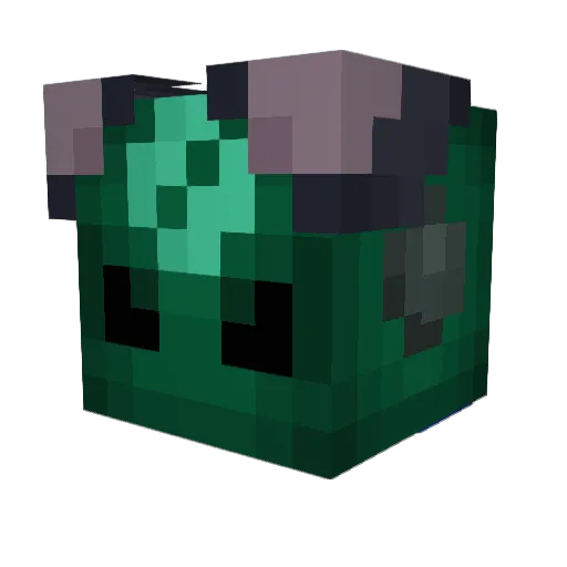 demoncakess69 Minecraft avatar head, 3D render
