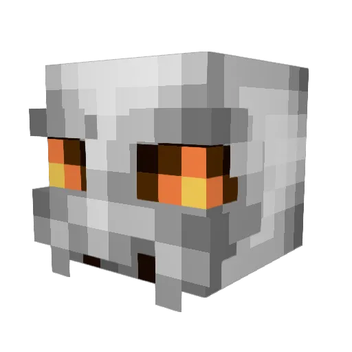 demonchild420 Minecraft avatar head, 3D render
