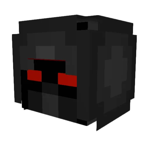 demonic1234567 Minecraft avatar head, 3D render