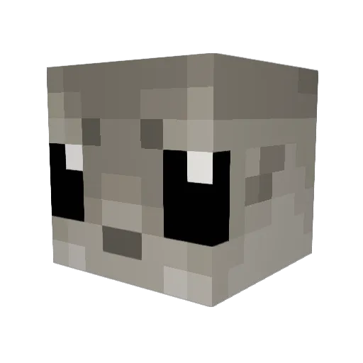 demonkira11 Minecraft avatar head, 3D render
